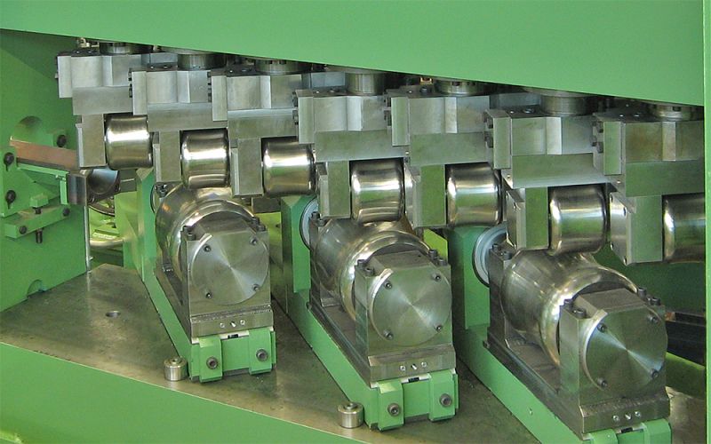 The straightening machines are the equipments those straighten the steel tubes, plates, bars, etc. There are a number of rollers in each machine. The rollers keep pressing, bending, extruding and finally straightening the material. 
Visit us at: wd-bearing.com