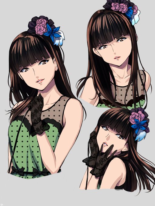 3年前に描いたゆかりん(田村ゆかりさん)模写🚲 