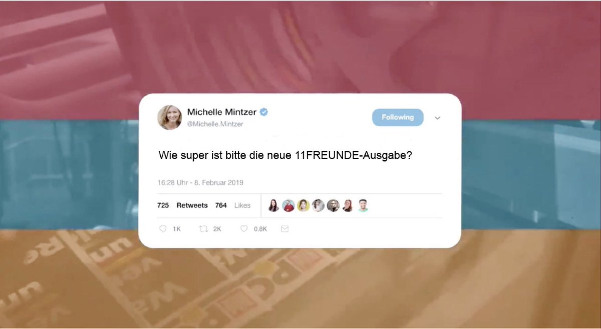 Danke fürs Lob, Michelle Mintzner! #twitternwiebildpolitik