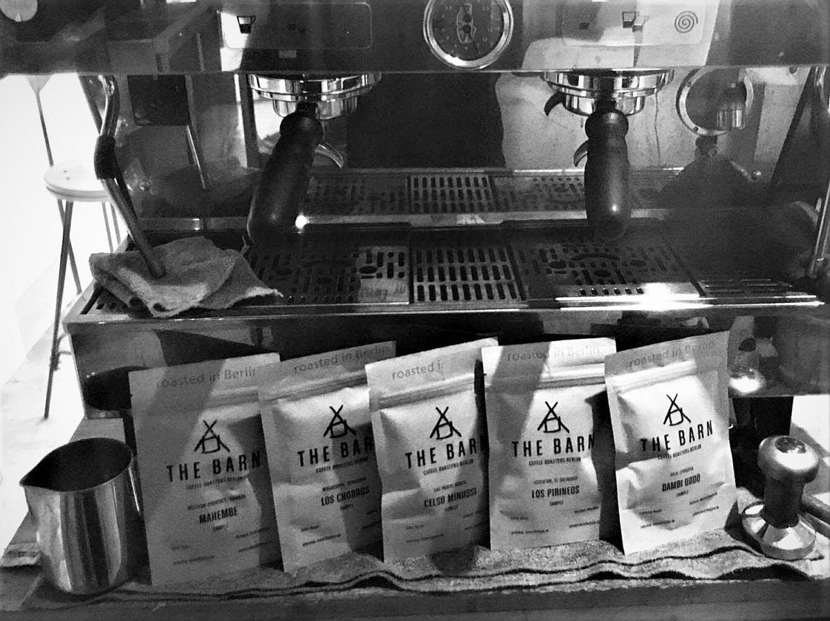 joesdublin's tweet photo. Our favourite part of the job: testing samples from @THEBARNBERLIN! ❤️  
#Filter #FilterFebruary #FilterNoFilter #beans #blackandwhite #morningjoe #filter #pourover #pourovercoffee #thebarn #specialtycoffee https://t.co/x1djaEdkWx