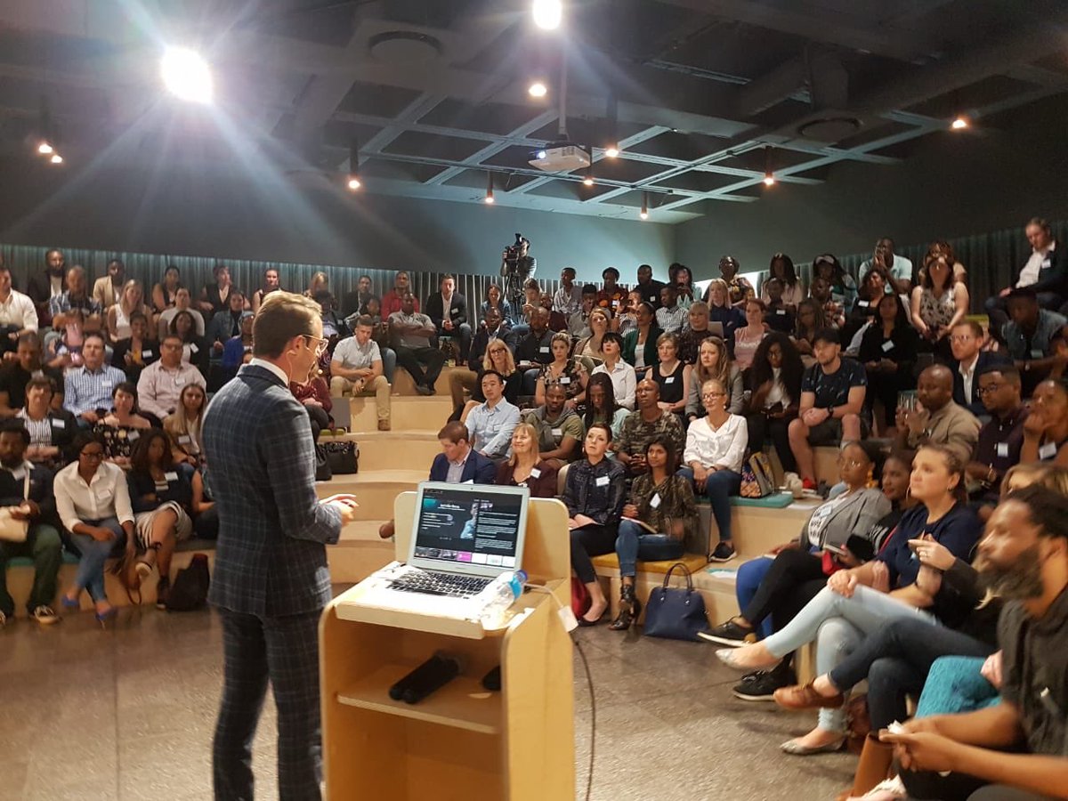 Shachar Petilon, Area Director of Meltwater Africa, kicking off our first Biz Breakfast of 2019. #OutsideInsight