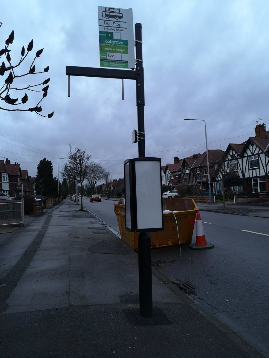 ellepea88's tweet photo. @NottsCC Did you forget to finish the Davies Road Bus Stop in November? It would be nice to have the info back or the signs finally up. https://t.co/wLTTIXT645