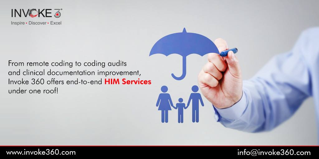 healthc93341043's tweet image. From remote coding to coding audits and clinical documentation improvement, Invoke 360 offers end-to-end #himservices under one roof!
#remotemedicalcoding #medicalcodingaudits #clinicaldocumentationimprovement
Visit: goo.gl/fymmc4