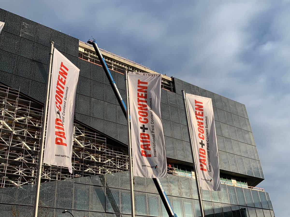 the sun is shining on digital subscriptions! 35 leading media brands at #AxelSpringer Paid Content Summit. axelspringer.com/en/press-relea…