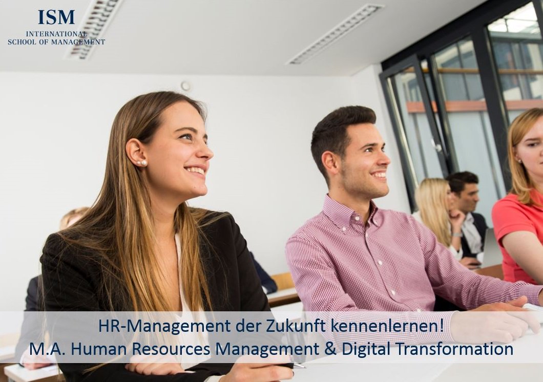 ULichtenthaler's tweet image. What is the future of HR - people analytics, new work, employer branding...? Explore this future with our brand-new Masters program 'HR Management &amp;amp; Digital Transformation' @ISM_Hochschule #studyism