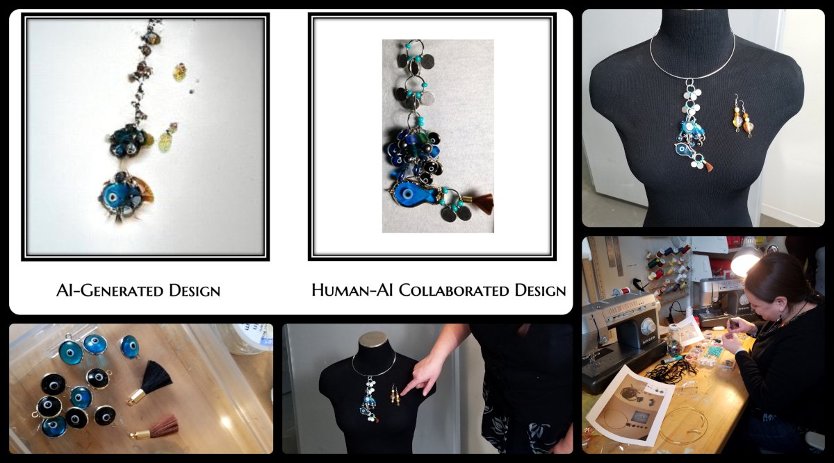 howtogaa's tweet image. What happens when a jewelry artist makes AI-generated jewelry designs in real life? @eringenia howtogeneratealmostanything.com/jewelry/2019/0… #biggan #howtogeneratealmostanything #ai #art