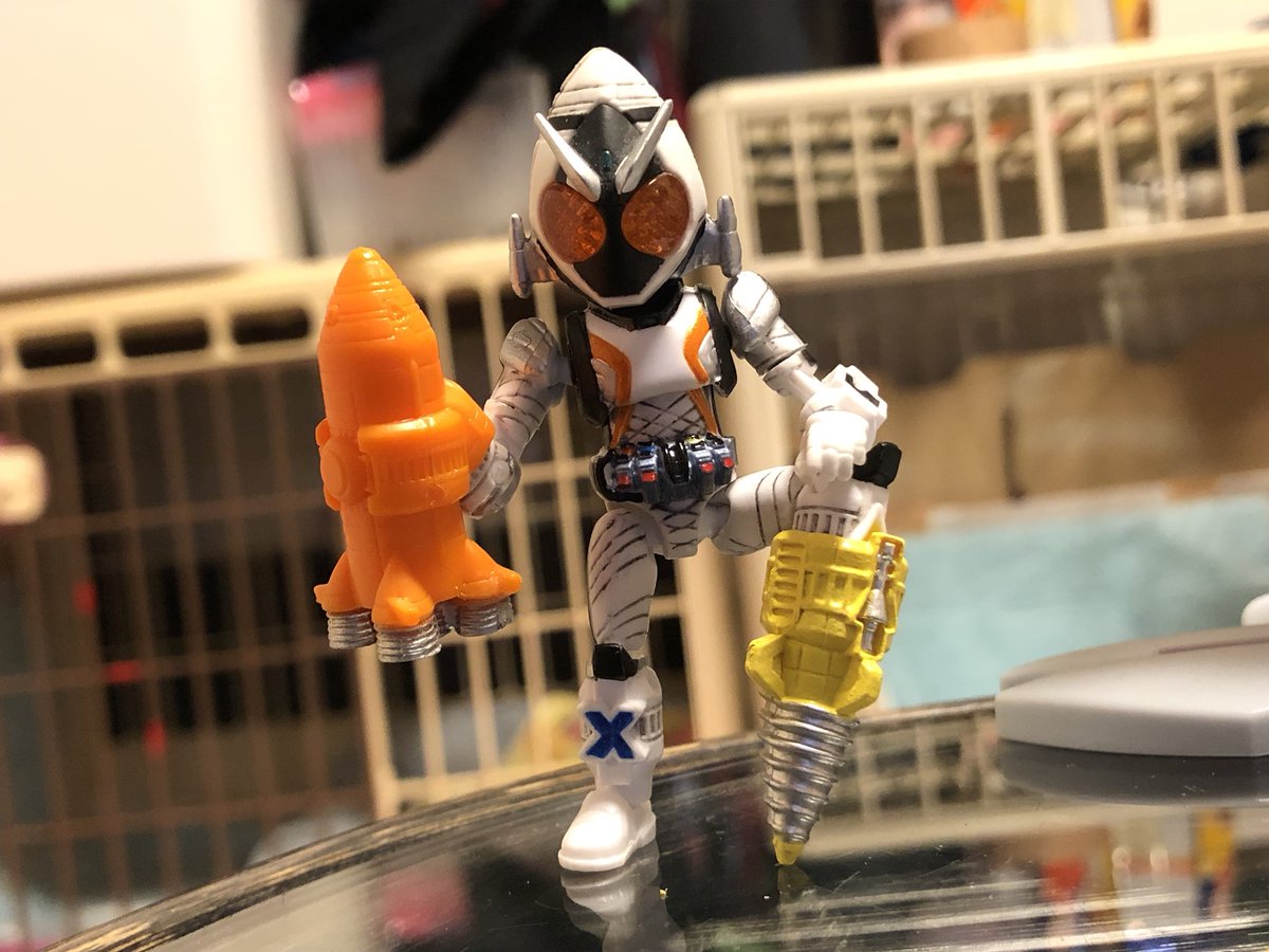 白湯豆腐 ついにライダーロケットドリルキックが