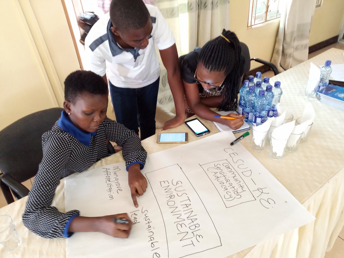cesudKE's tweet photo. Environment stakeholders meeting going on in @MombasaCountyKe organization introducing their works in pictorial form. #climateaction @SAFCEI @KalundaGrace https://t.co/cgfufuY8vi