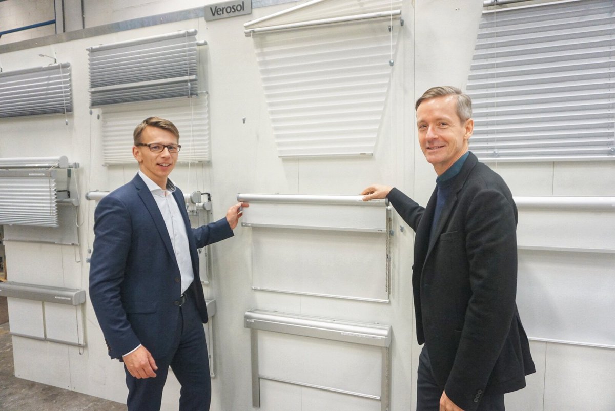 PERSBERICHT: Deense Kvadrat neemt Verosol over: 
Samenwerking met vele nieuwe internationale mogelijkheden! 
Lees het hele bericht op: verosol.nl/kvadrat-neemt-…