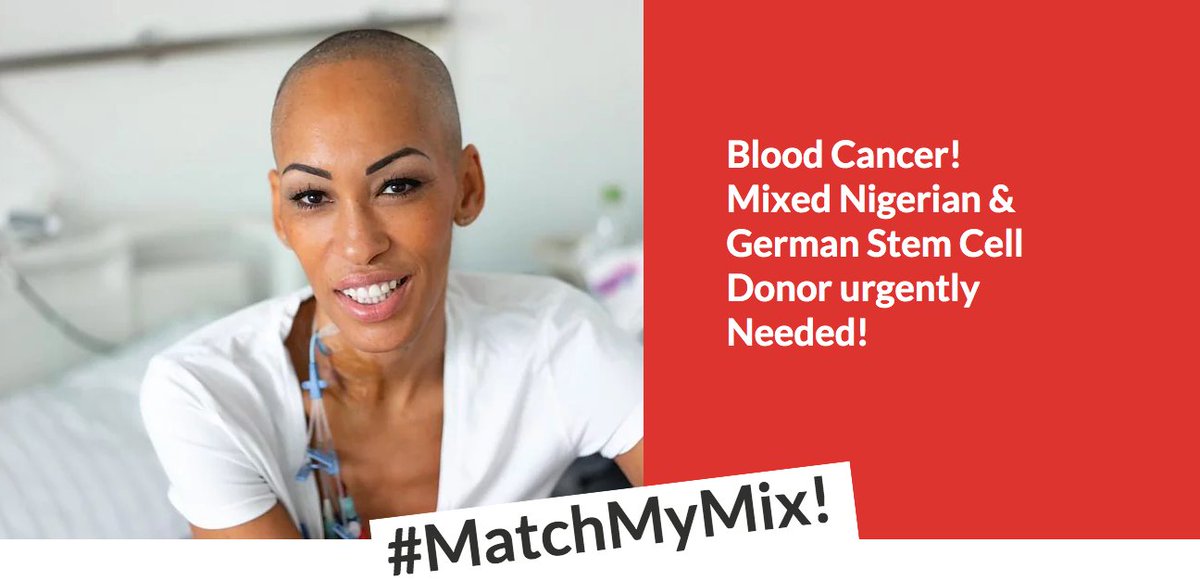 Fresenius's tweet photo. Can you help? Our colleague's wife Astrid urgently needs a #stemcell donation. Potential donors must, like Astrid, have one European parent and one parent from West Africa, ideally from Nigeria’s Ibo/Igbo tribe. Find out more:
https://t.co/PyLhpII6Wf https://t.co/WBcrJee4sy