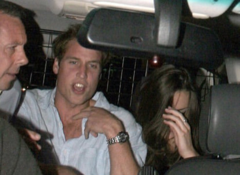 diorwiak's tweet image. kate &amp;amp; william leaving a nightclub