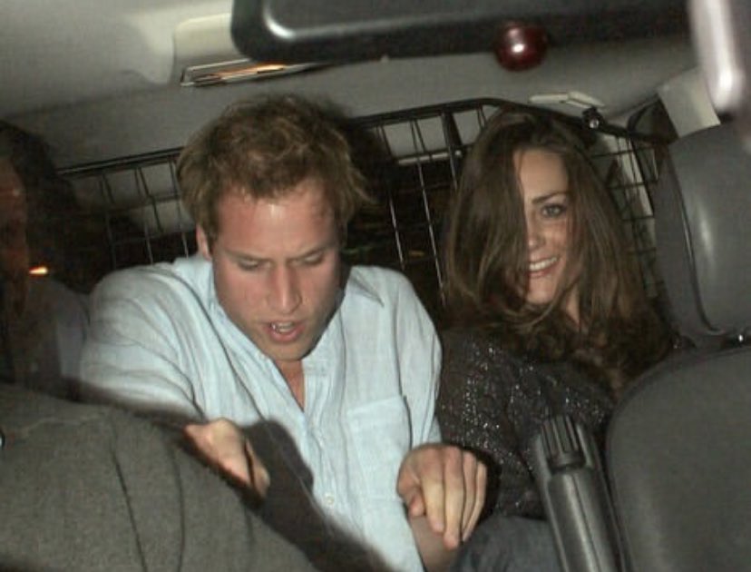 diorwiak's tweet image. kate &amp;amp; william leaving a nightclub
