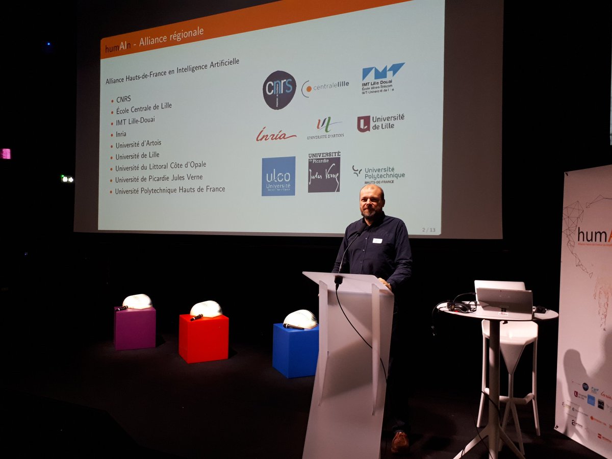 Sébastien Konieczny <a href="/Seb4Ko/">Sébastien Konieczny</a>  du #CRIL - <a href="/CNRS/">CNRS 🌍</a> introduit ce séminaire en posant les bases et ambitions de la création de l'alliance Hauts-de-France humain #IA