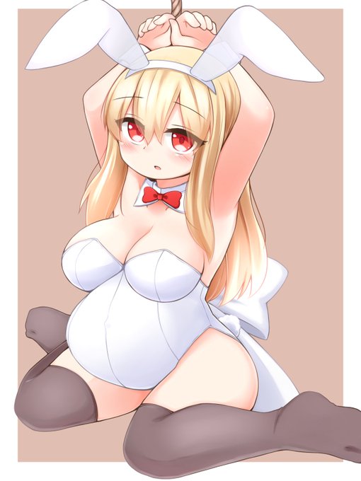 この前描いたバ妊婦黄樹さんの色違い+装飾追加ver。 