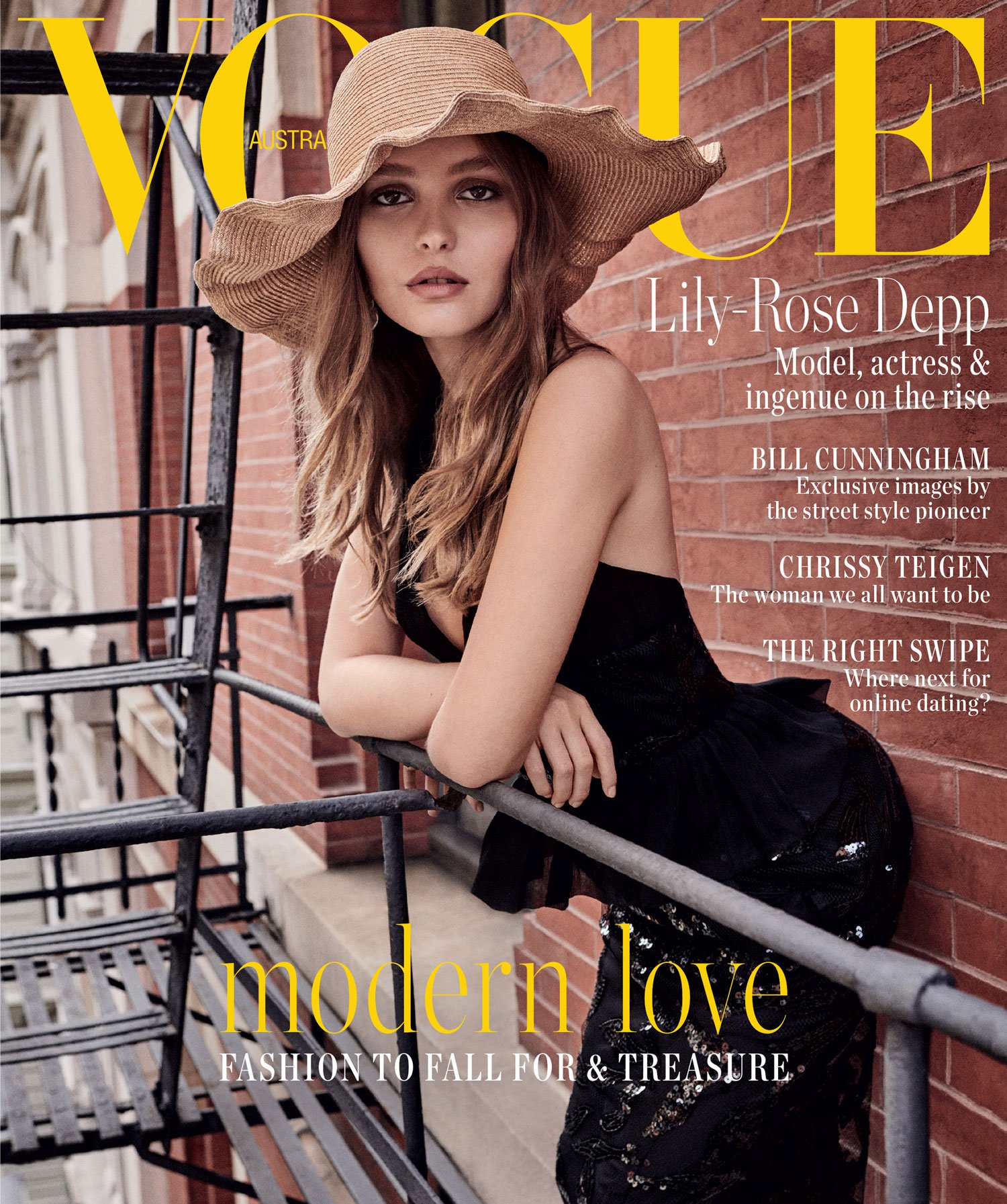 女性情報誌 Vogue Australia July 2023 Lily-Rose Depp Lily-Rose Depp and Troye Sivan cover Vogue Australia July