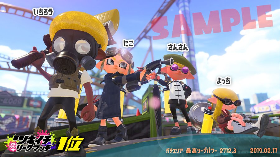スプラトゥーン2 ツキイチ リーグマッチに青木瑠璃子さん Sigumaさんらが挑む リグマ合わせのニコニコ生放送配信決定 ゲーム エンタメ最新情報のファミ通 Com