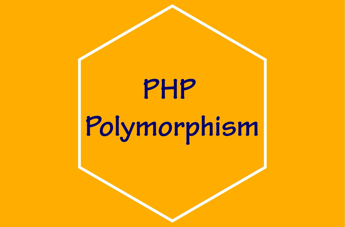 Tutorialpath1's tweet image. tutorialpath.com/polymorphism-i…
#PHPPOLYMORPHISM #POLYMORPHISMINPHP #POLYMORPHISMINPHPWITHEXAMPLE #WHATISPHPPOLYMORPHISM