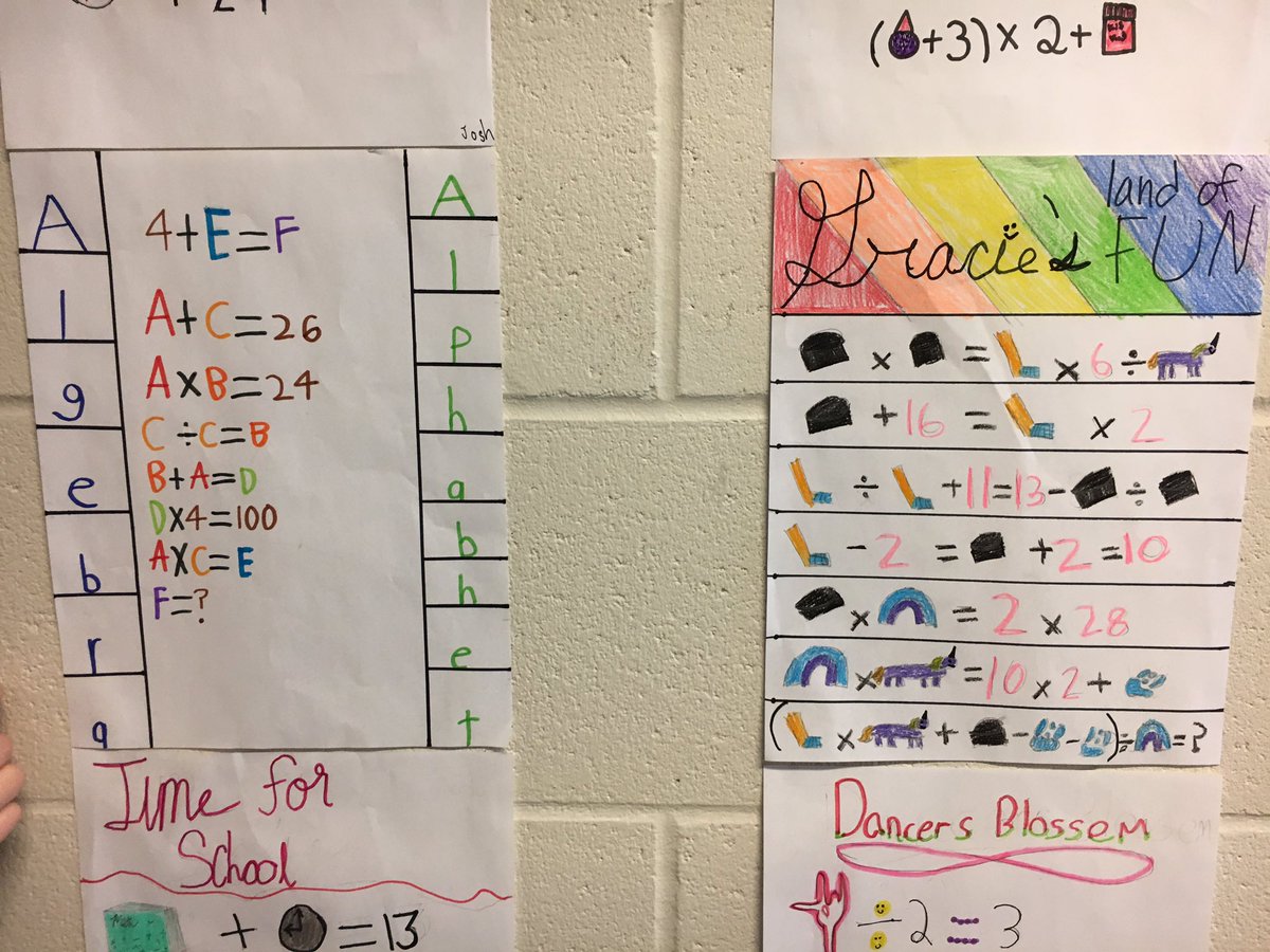 genevieve_butt's tweet image. Inspired by @mashupmath we created our own #room206 equations for @STCBurlington students to solve. #hcdsbmath @mickleja @HCDSB