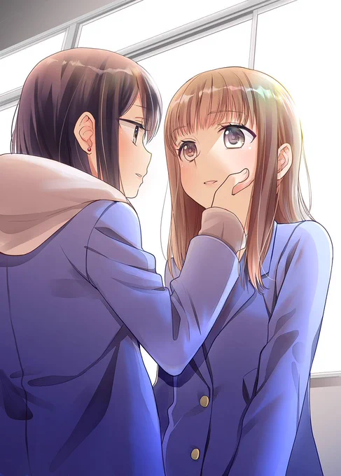 【COMITIA127】「放課後5」表紙【創作百合】 #オリジナル #百合 #創作百合 #学生百合 #オリジナル百合 https://t.co/sQhBtB7Tlz 