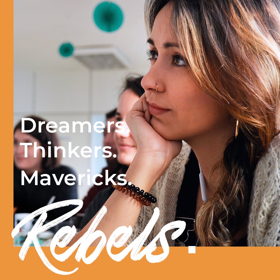 Dreamers. Thinkers. Maverics. Rebels 🤟🏼