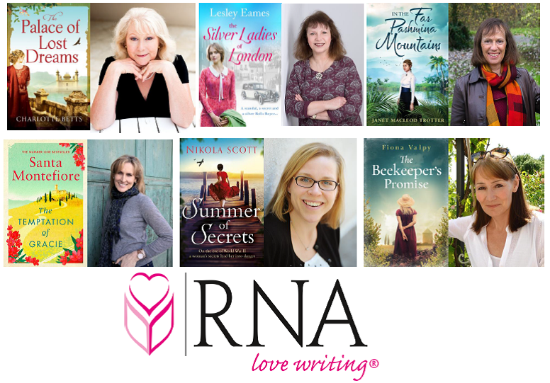 Congratulations to <a href="/CharlotteBetts1/">Charlotte Betts</a> <a href="/LesleyEames/">Lesley Eames</a> @MacLeodTrotter <a href="/SantaMontefiore/">Santa Montefiore</a> <a href="/nikola_scott/">Nikola Scott</a> <a href="/FionaValpy/">Fiona Valpy</a> on being shortlisted for the <a href="/GoldsboroBooks/">Goldsboro Books</a> Historical Romantic Novel #Award. Winners announced 4th March! #RomanticNovelAwards <a href="/RNAtweets/">Romantic Novelists' Association</a>