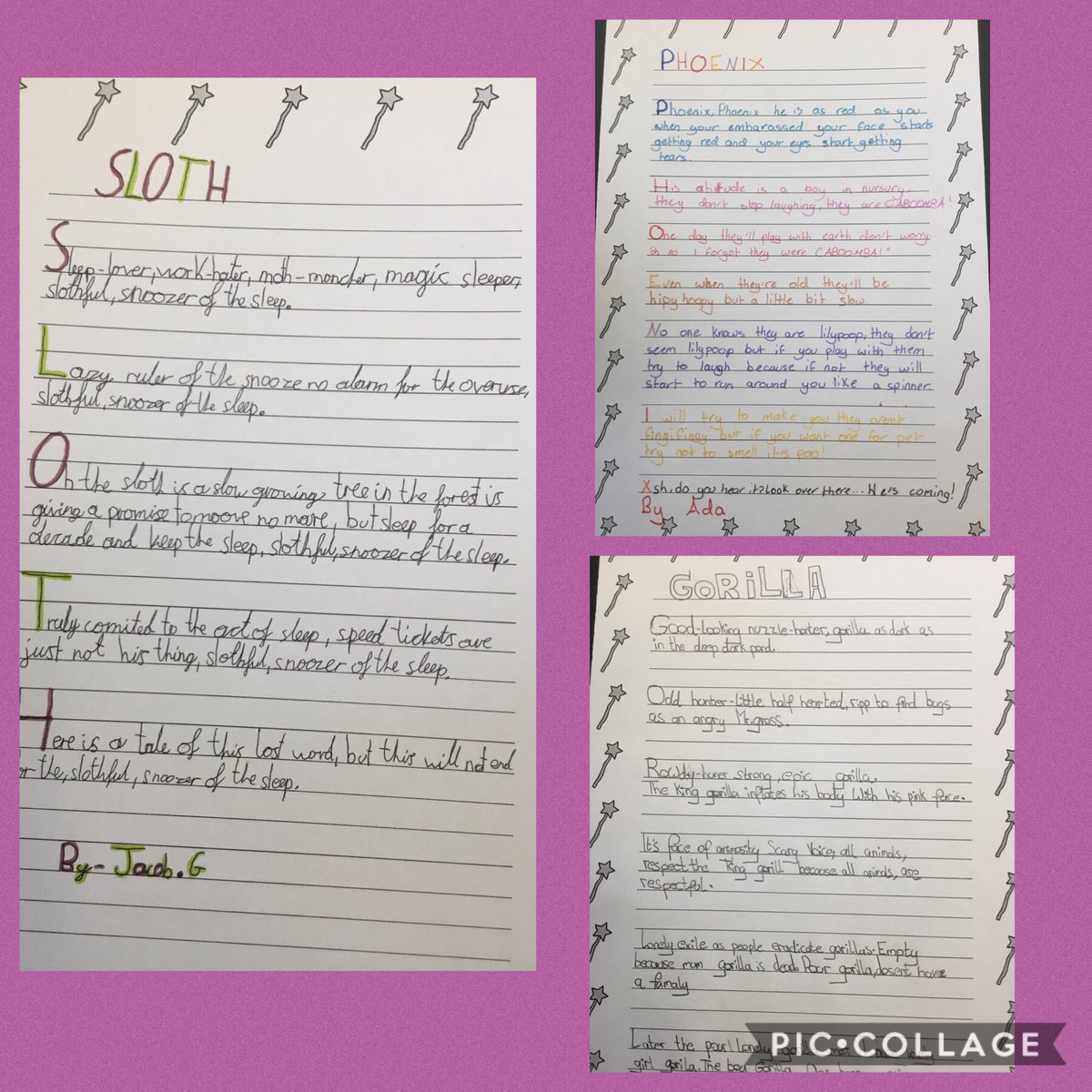 Some exceptional poetry from the Dragons this week, inspired by the magic of animals. There is more to come as we all get them finished. Maybe the next Poet Laureate is here? #Y5DRAGONS #Artandcultureiswhereyoulookforit @BSB_Barcelona