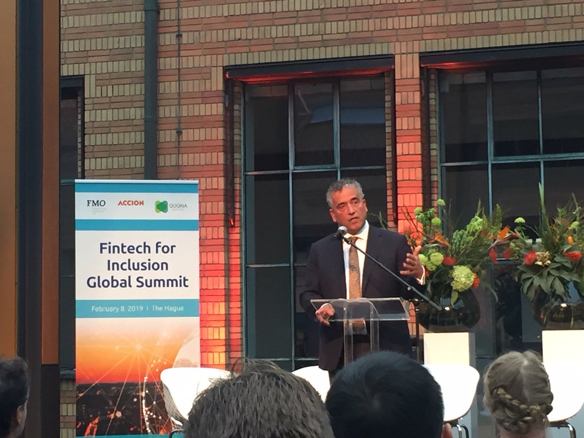 mixglobaldata's tweet photo. "We need better data to drive down the perceived risk for underserved markets.  That is what fintechs can do." - Peter van Mierlo of @FMO_development at  #FinclusionSummit19 https://t.co/j0zqtPYeXw