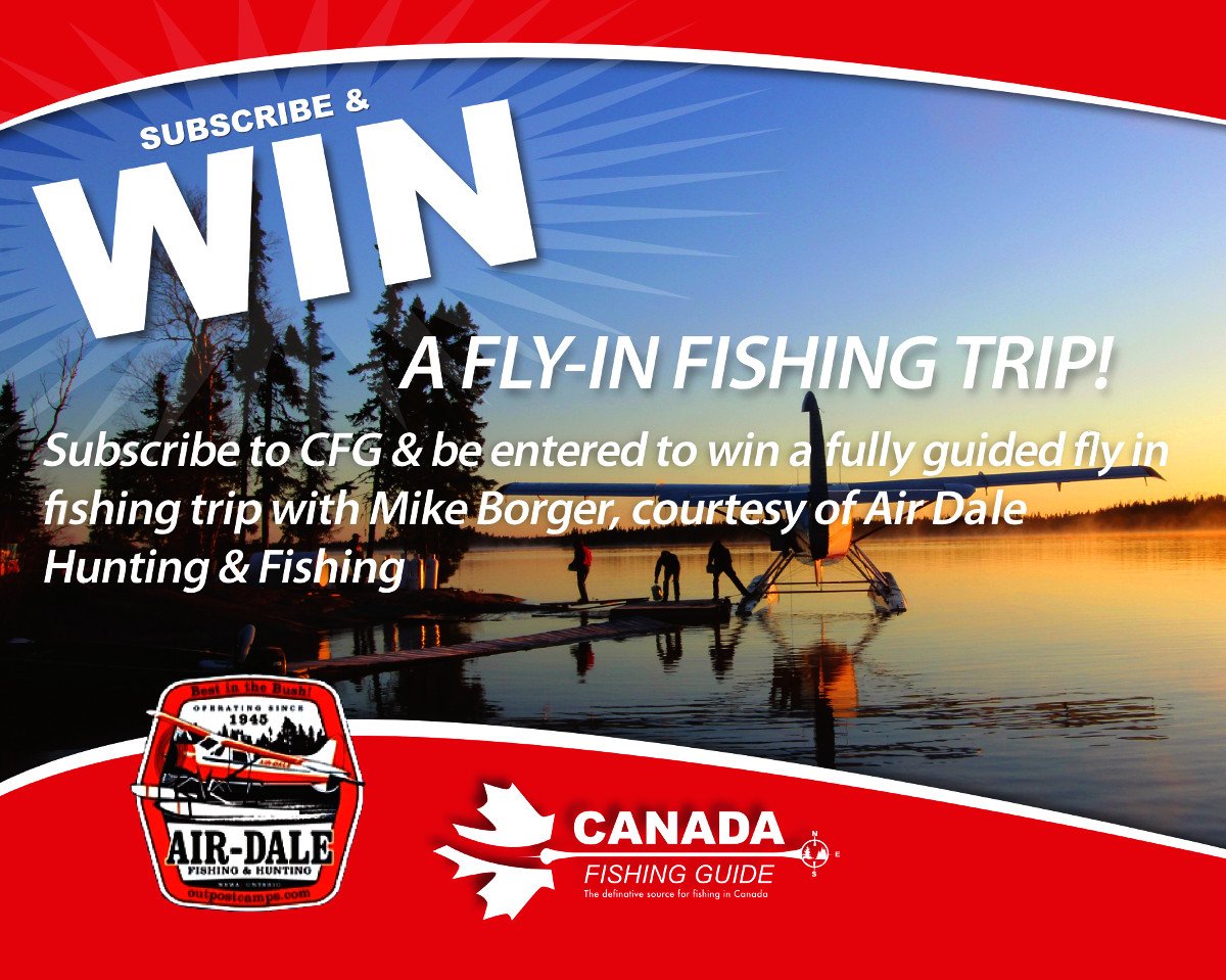 CanFishingGuide's tweet image. Subscribe to Canada Fishing Guide and be entered to win a free fly in fishing trip! canadafishingguide.net/membershipplan…