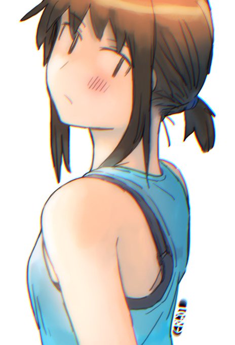 #細かすぎて伝わらない性癖
うなじ、肩、スパゲティストラップ 