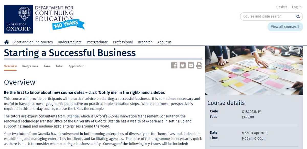 OxEngage's tweet photo. Looking for tips on how to start a successful business? Look no further than @ContEdResearch course https://t.co/fcnqsnuipz . Led by expert consultants from @oxentia , Oxford’s Global #Innovation Management Consultancy, the renowned Technology Transfer from @UniofOxford https://t.co/d1qQH9ezCy