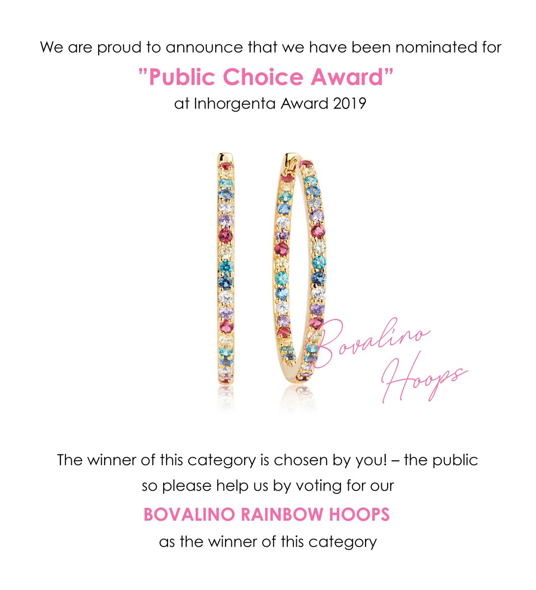 Click here to vote: 
inhorgenta-award.com/public-vote/