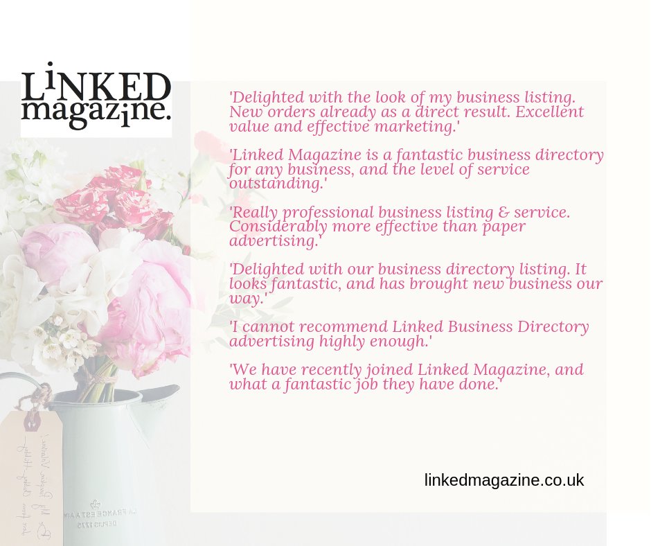 LinkedMagazines's tweet image. Listing your business with us means your business will be found more easily by customers already searching online (more than a website &amp;amp; social media alone can deliver). Super effective. Super affordable. More here - linkedmagazine.co.uk/business-direc… #advertising #business #Scotland