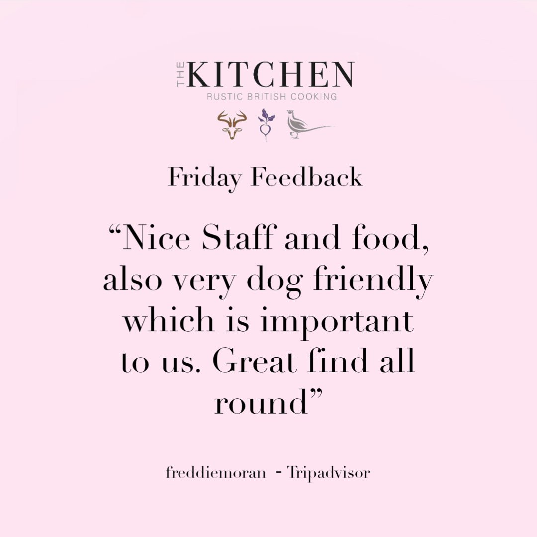 We #Love hearing your #Feedback, Good or Bad it helps us know what to keep doing or what to rethink! 

#fridayfeedback #positive #tripadvisor #bestintheshire #oxfordshire #thekitchen #friday #weekendstartshere #compliments #farnborough #restaurant #cheflife #february #dogfriendly