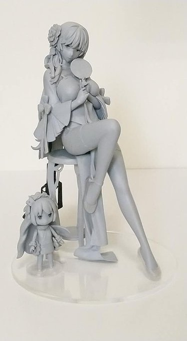 95式と天探女原型の仕上げ完成します~
8-19-14に販売して、どうぞよろしくお願いします٩(。•̀ω•́。)و. 
 #少女前線 #ドールズフロントライン #式姫project 