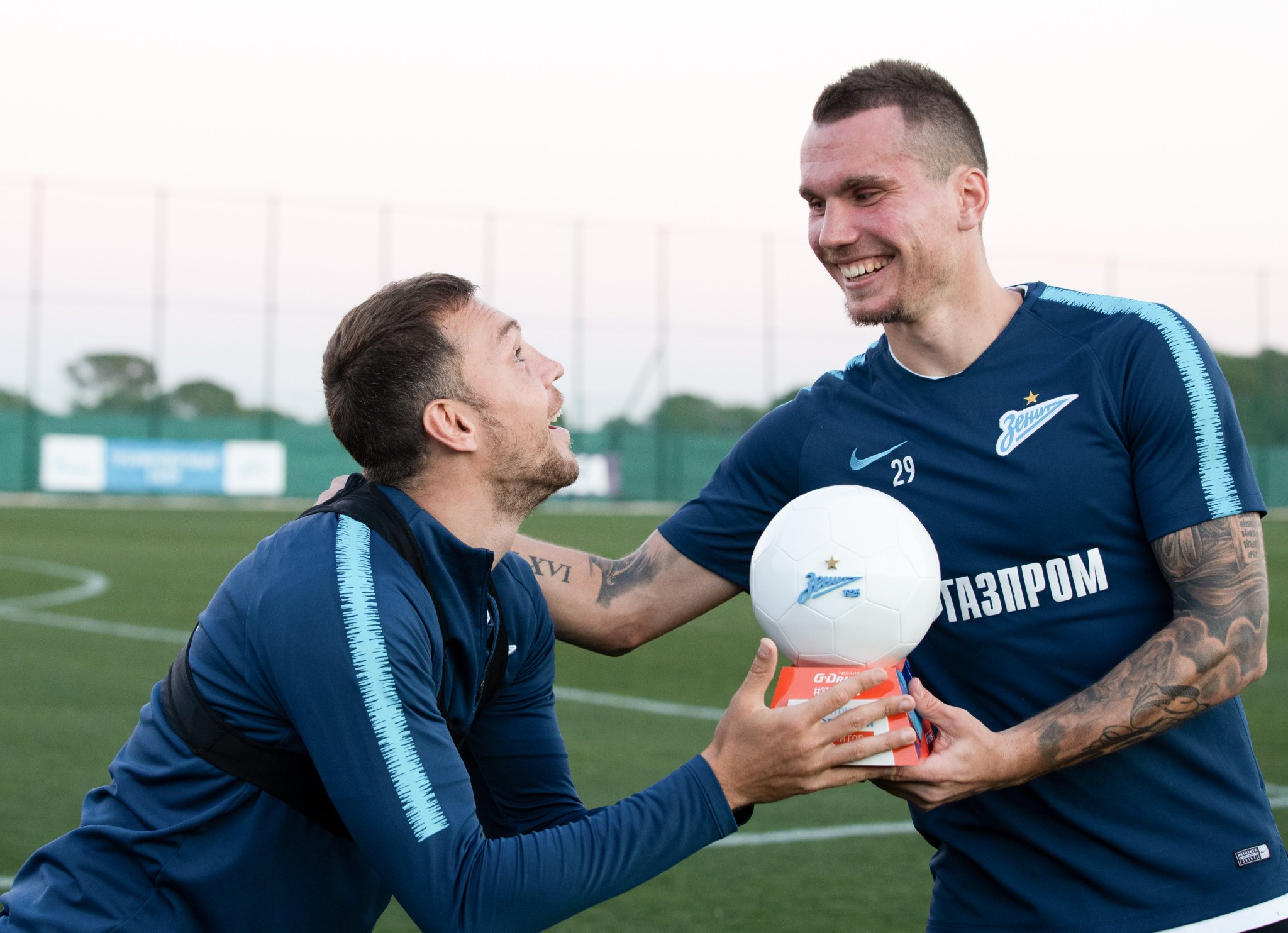Заболотный с золотым мячом