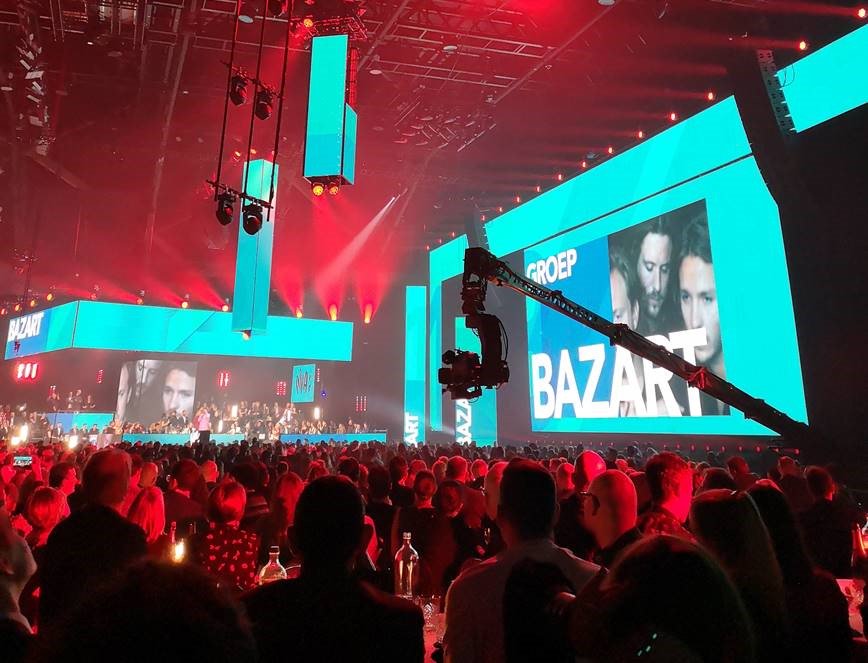 piasbelgium's tweet photo. So proud of all our nominees for this year's @mias_awards and shout out to @bazart_band who won Best Band. Winning the Sector Lifetime Achievement Award with [PIAS] is a nice extra too 🏆 #demias #mias2018 https://t.co/dKfR3JYypP