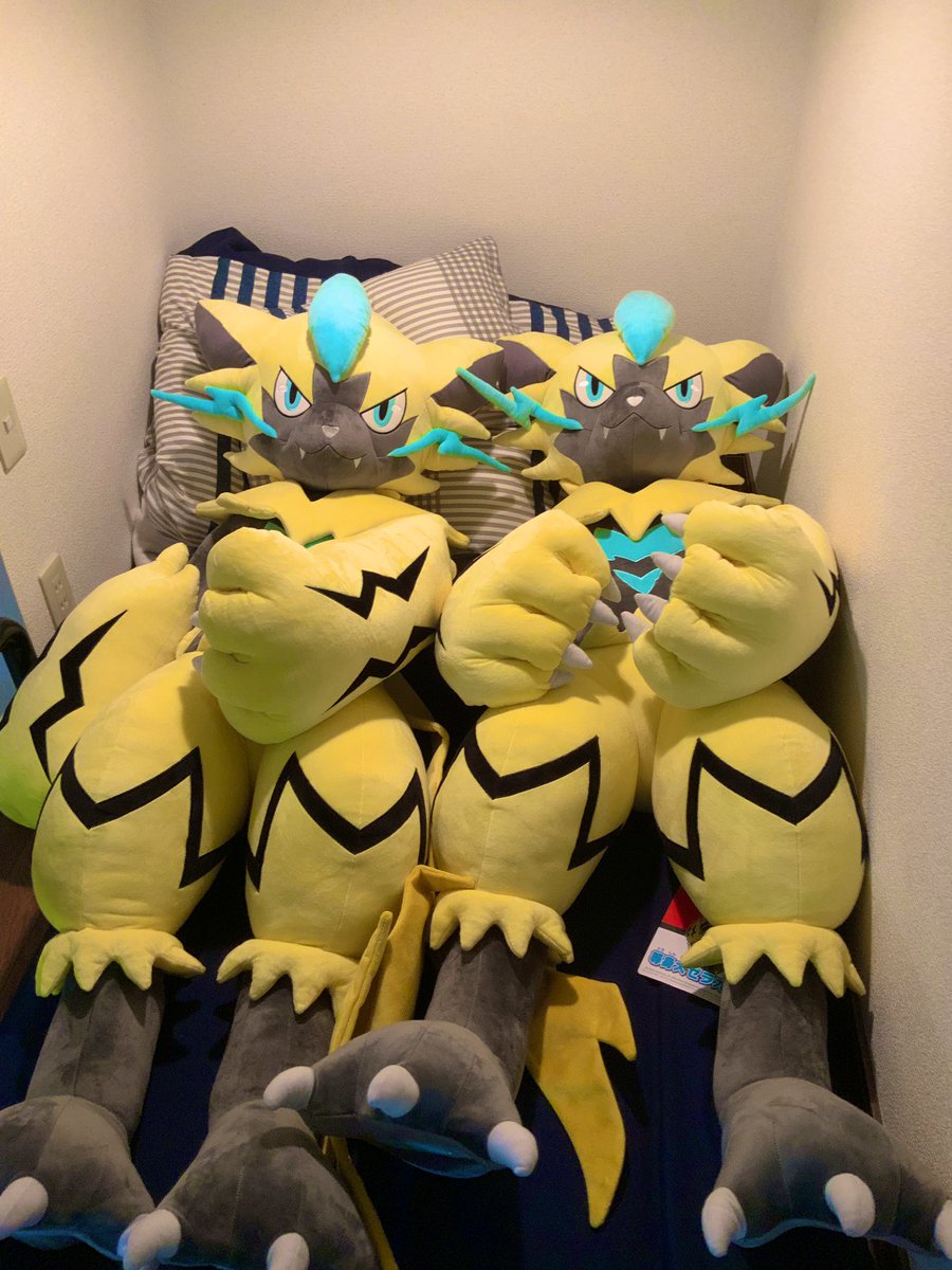 れんちゃんしっぽ おまえはどっちと寝たいんだ り 両方です いいぞ 来いよ 等身大ゼラオラ Pokemon