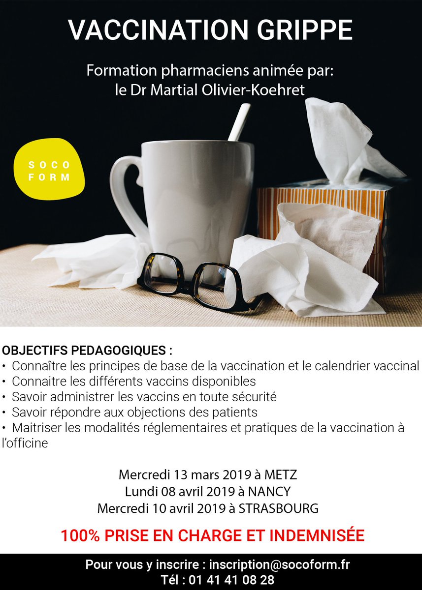 Socoform_asso's tweet photo. Pour vous y inscrire : inscription@socoform.fr
Tél : 01 41 41 08 28
Vous pouvez également vous inscrire via le site: https://t.co/nCtPCQ0ZoJ https://t.co/dgzIU90all