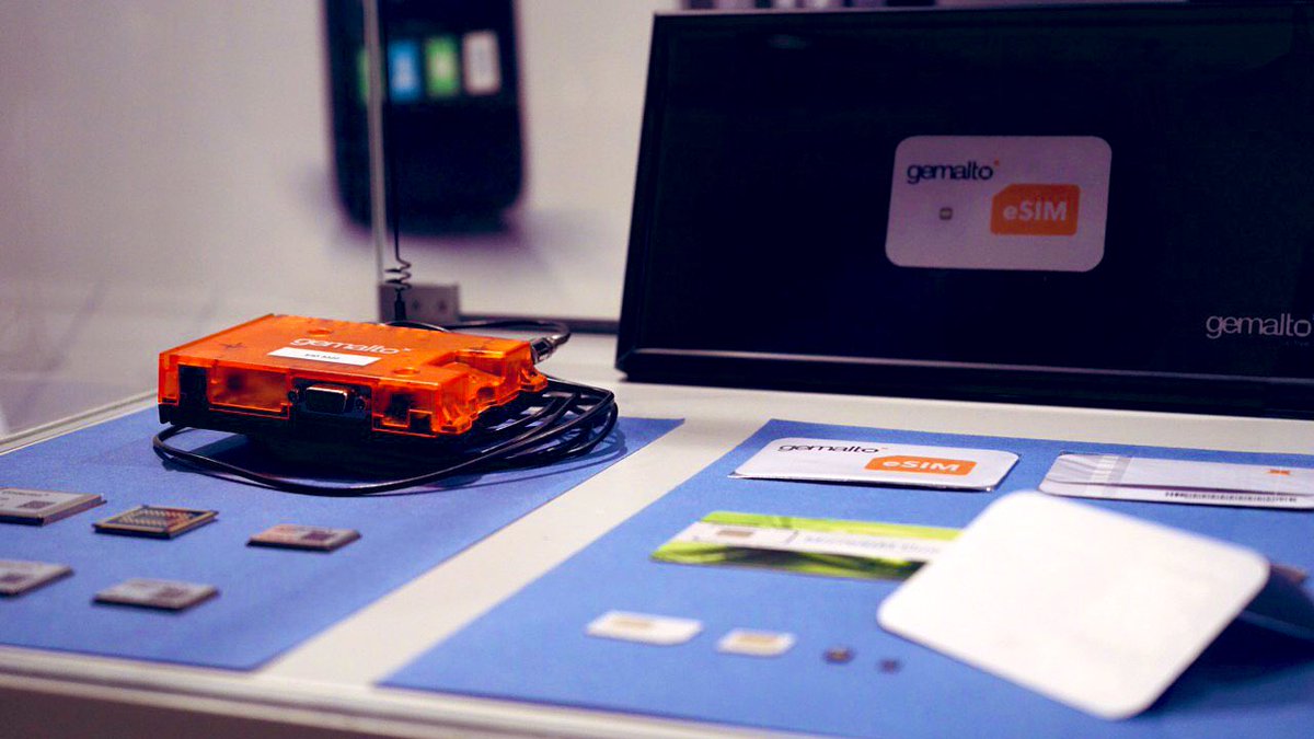 Luxatia_intl's tweet photo. Thank you to Diamond sponsor of the #WorldeSIM2019 @Gemalto for support and showing how to turn things on with #eSIM https://t.co/Sk8EtYulVB