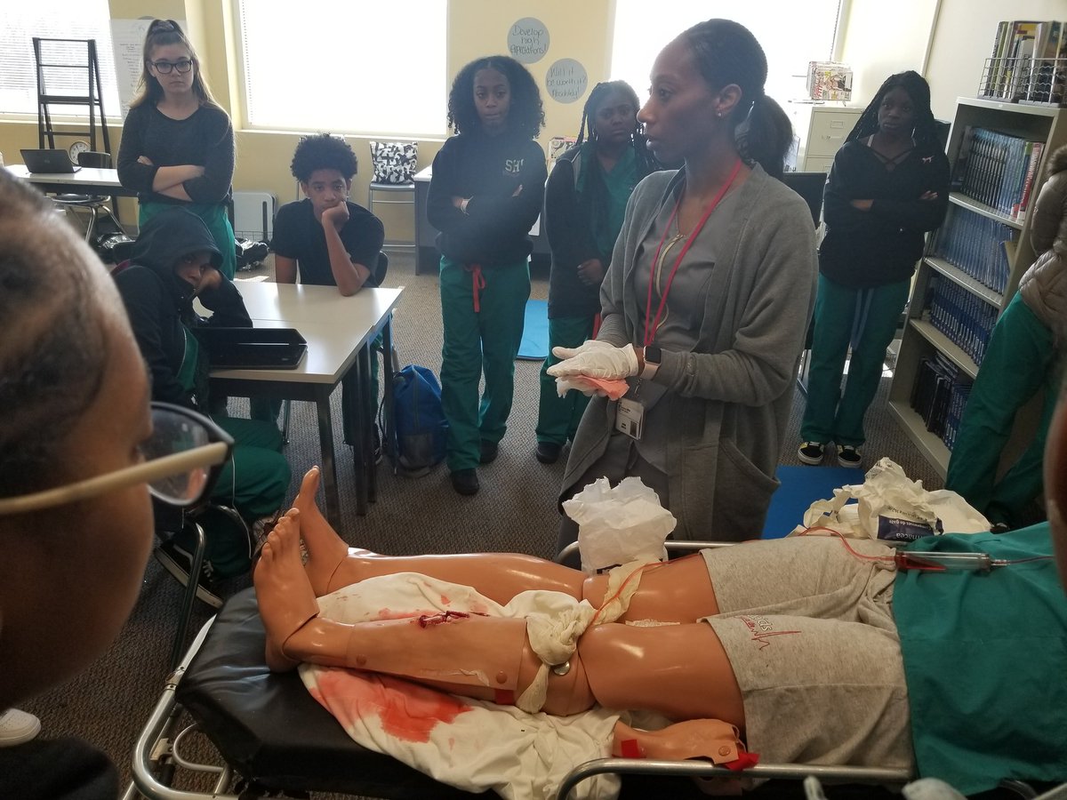 corbe (@csdavis1970) on Twitter photo RCA HEALTHCARE students controling bleeding(simulated blood) and splinting fractures <a href="/RockdaleSchools/">Rockdale County Public Schools</a> @Mccumber_B #RCAWeAreTheDifference #RCPSWorldClass <a href="/rcpsctae/">RCPS CTAE</a> <a href="/RCA_Career/">Rockdale Career Acad</a> RCA HEALTHCARE students controling bleeding(simulated blood) and splinting fractures <a href="/RockdaleSchools/">Rockdale County Public Schools</a> @Mccumber_B #RCAWeAreTheDifference #RCPSWorldClass <a href="/rcpsctae/">RCPS CTAE</a> <a href="/RCA_Career/">Rockdale Career Acad</a>