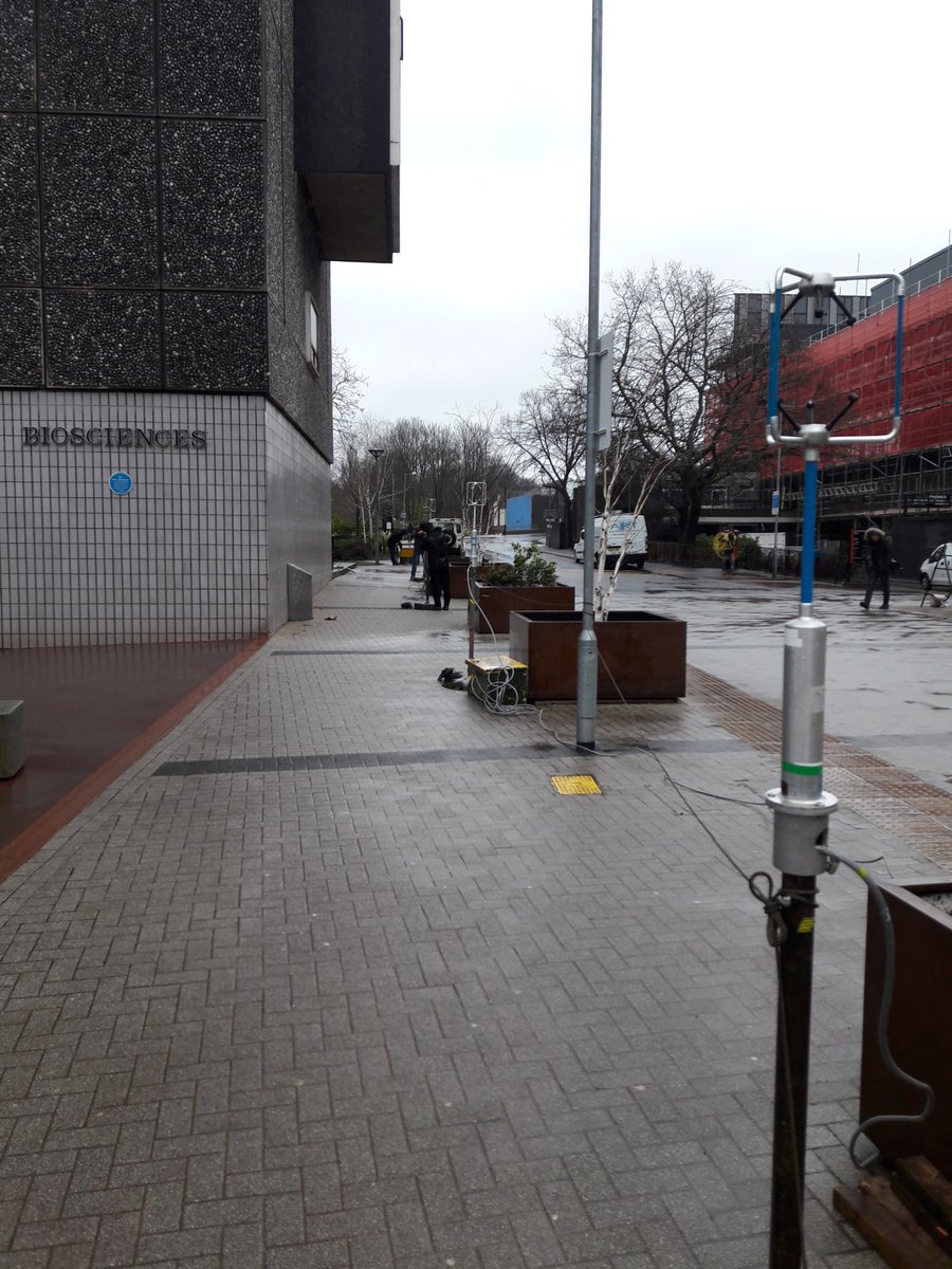 UoBWindEng's tweet photo. Being blown around on campus? We're finding out how much the buildings affect the wind speed and your safety https://t.co/IAYeuhkDzG @SchoolofEng_UoB  #UoBWindEngineering #ItsNotJustWindTunnels https://t.co/qIhwutWd6D