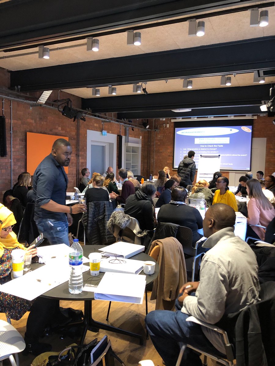 Day 2 training is underway first on the agenda - Emotional Regulation with #DBTtraining