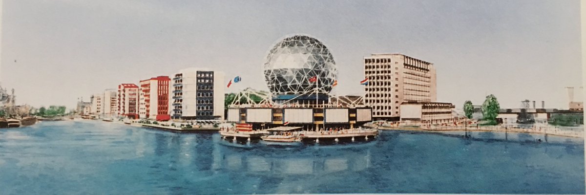 marcelvaneng's tweet image. Zo had het Oosterdokseiland naast Amsterdam CS er ook uit kunnen zien. Met een superdeluxe iMax-bios en het oude postgebouw, in plaats van @OBAmsterdam en het hoofdkantoor van @bookingcom  (Plan van eind jaren ‘80).