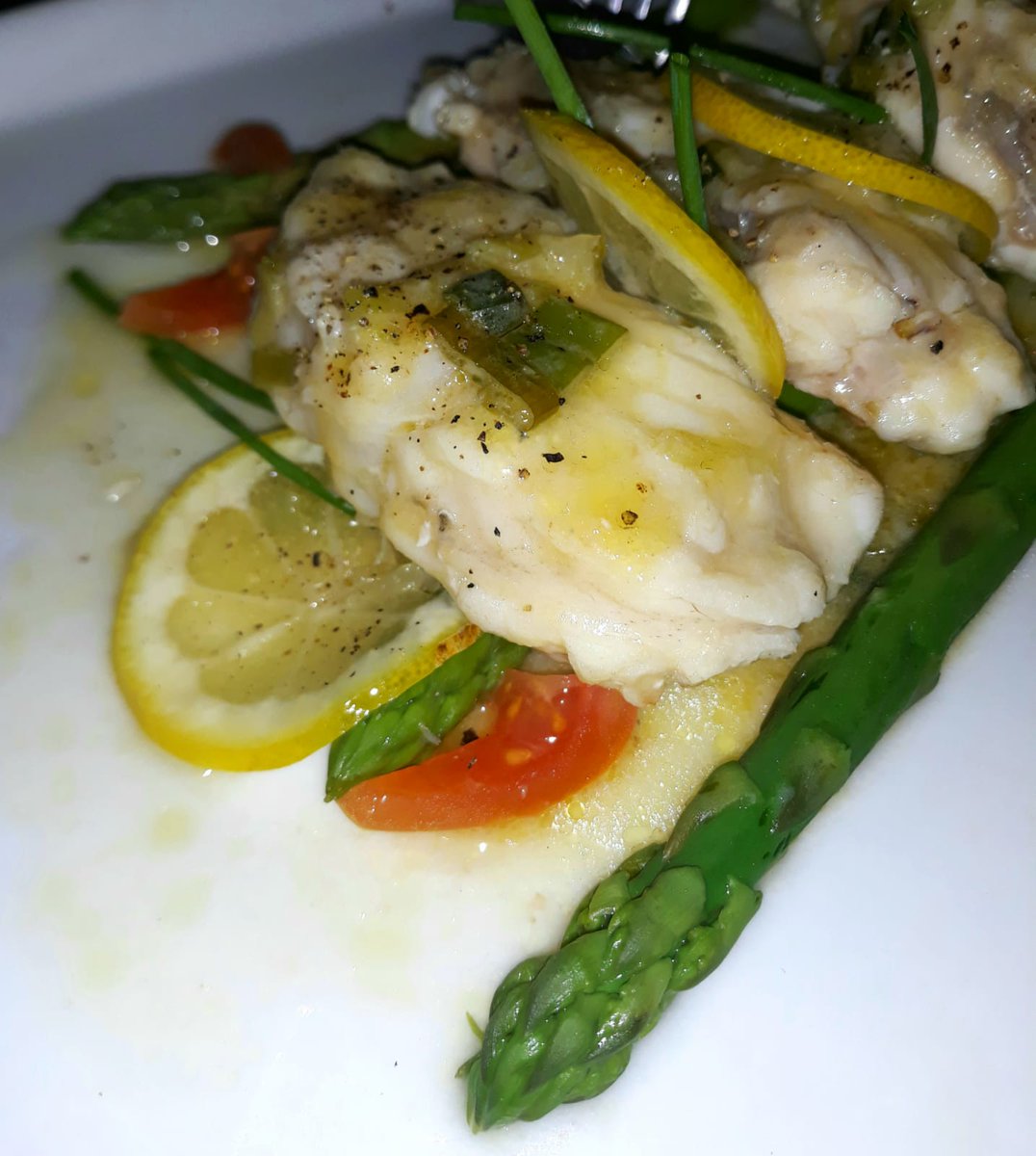 Monk fish al limone with asparagus at friendsofflavours.london. #italianfood #penge #se20