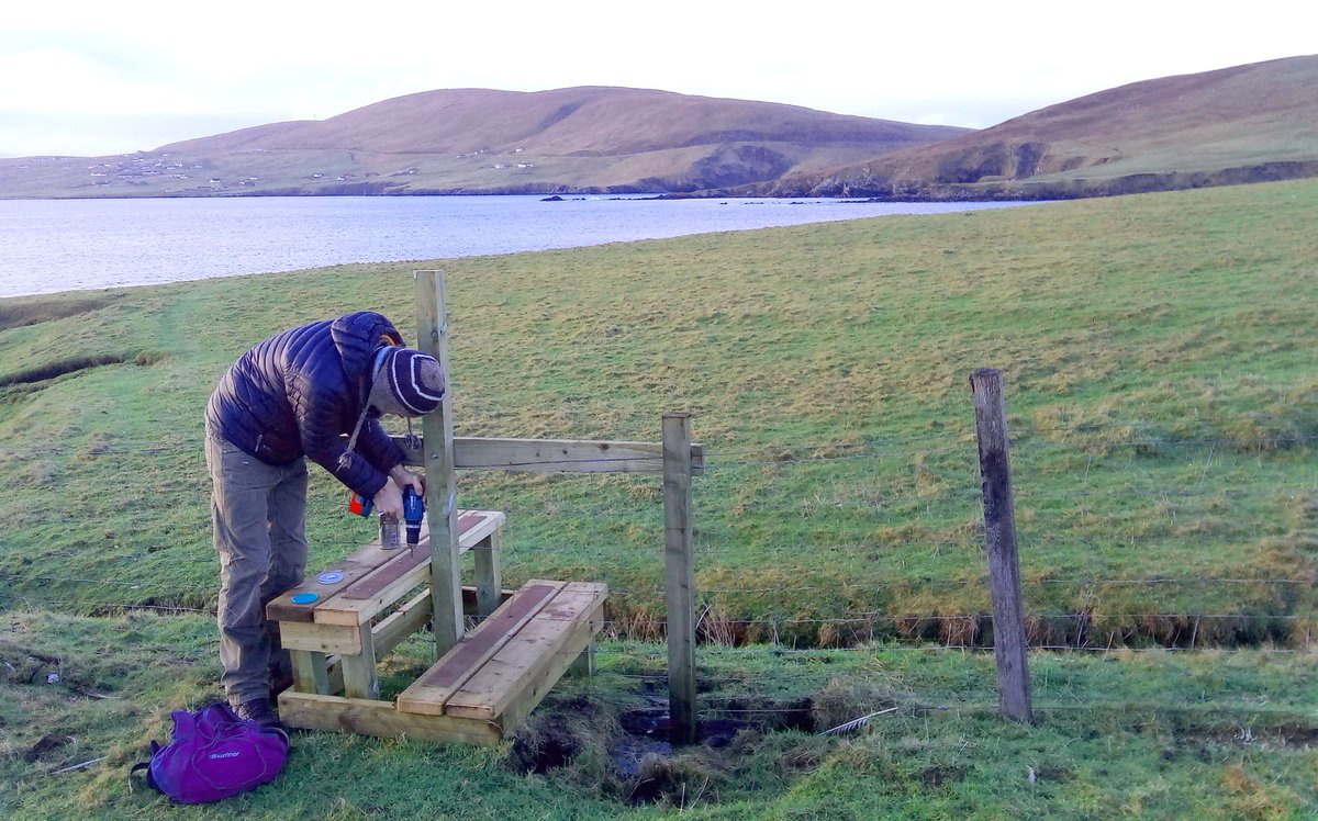 ShetIslandsCll's tweet photo. Stile repairs and replacements go on all year round in #Shetland. Have you spotted any stiles in need of some TLC?
Get in touch with the #ShetlandOutdoors team, let us know the location and we'll do the rest so we can all enjoy our #CorePaths📞01595-744169
https://t.co/w6E6IoQfCD https://t.co/iAGxMHAWWF