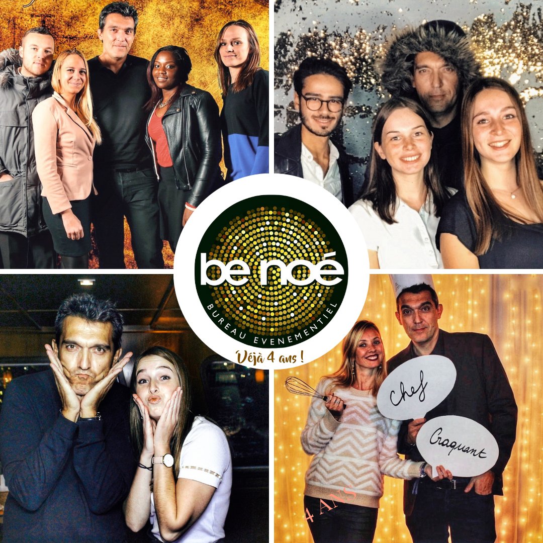 benoefr's tweet photo. 🎊 BE NOÉ FÊTE SON ANNIVERSAIRE 🎊 Voilà maintenant 4 ans que l'aventure Be Noé a commencé... Et ce n'est que le début ! 🤗 Merci à nos partenaires sans qui cela aurait été impossible et merci à nos clients pour leur confiance depuis 4 ans ! ✨
#benoe #birthday #staff #fun #event https://t.co/6zhYdxyYJC
