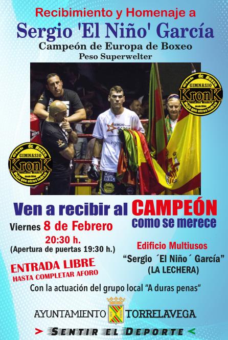Esta noche estaremos en el homenaje a #SergioGarcía #ElNiño #Boxeo