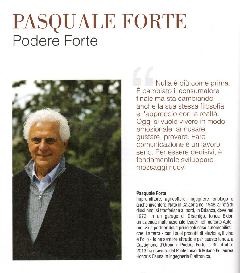 podereforte's tweet photo. Pasquale Forte intervistato dal Direttore di @OlioOfficina International Magazine @LuigiCaricato risponde sul rapporto tra aziende olearie, olio e pubblicità.
"Per essere decisivi, è fondamentale sviluppare messaggi nuovi”. #podereforte #storytelling #olio #oliveoil #olioofficina https://t.co/gmjaKCILOt
