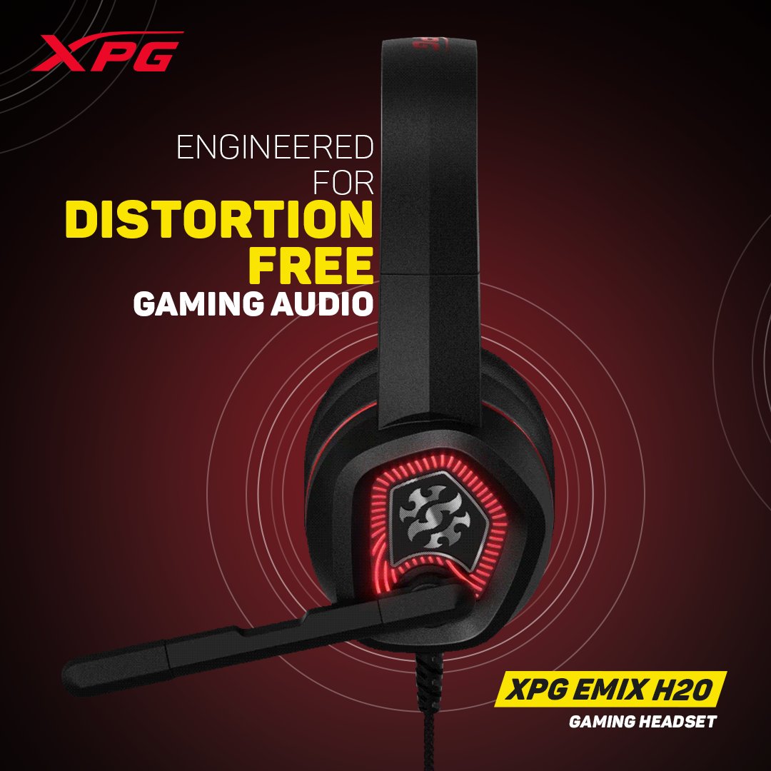 ADATATechnology's tweet photo. If you're a #gamer that craves total #audio #immersion, the #XPG #EMIXH20 comes equipped with 7.1 #surroundsound and High-fidelity 50mm drivers. Sporting #RGB effects, these #Headphones are made to boost your situational awareness when gaming.
#gaming #gamers #technology https://t.co/yriuciV6Tr