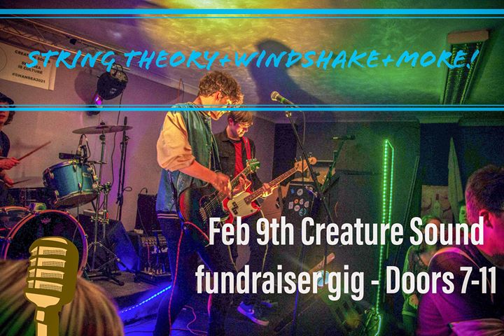 Tomorrow we play Creature Sound in aid of ending youth homelessness in the Neath Port Talbot area by supporting the Clarewood charity. Entry is £3 OTD. Its been a while xx